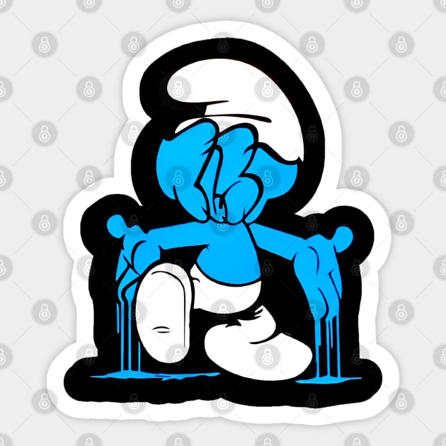 grafity smurf Sticker by EPISODE ID